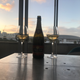 As evidence that it’s the end of the world, I give you the fact that we have no champagne flutes handy. #firstworldproblrms